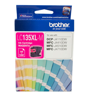 Brother LC135XL Magenta Ink Cartridge - up to 1200 pages - Out Of Ink