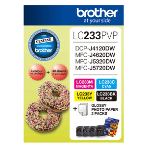 Brother LC233 Photo Value Pack - Out Of Ink