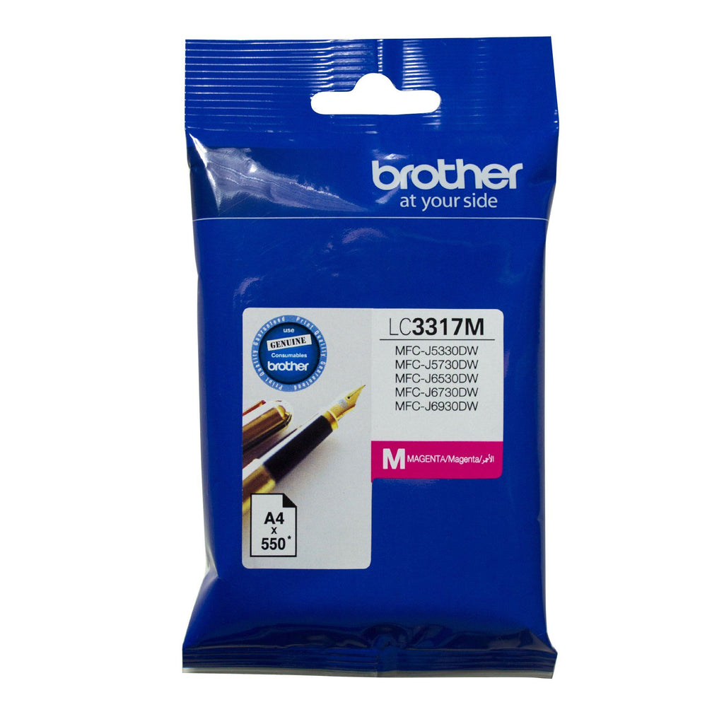 Brother OEM LC3317 Magenta Ink - Out Of Ink