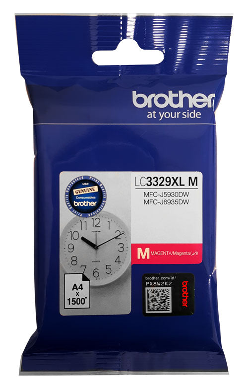 Brother LC3329XL Magenta Ink - Out Of Ink