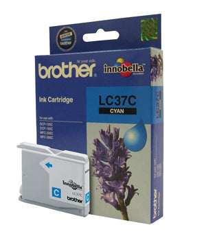 Brother LC-37C Cyan Ink Cartridge - 300 pages - Out Of Ink