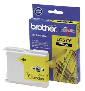 Brother LC-57Y Yellow Ink Cartridge - up to 400 pages - Out Of Ink