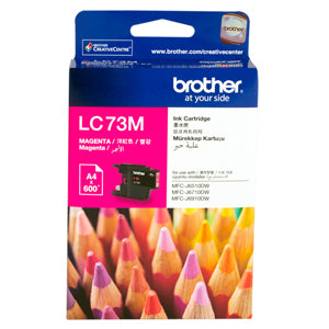 Brother LC-73 Magenta Ink Cartridge - 600 pages - Out Of Ink
