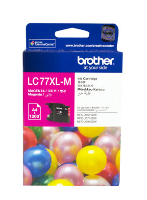 Brother LC77XL Magenta Ink Cartridge - 1,200 pages - Out Of Ink