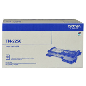 Brother TN-2250 Toner Cartridge - 2,600 pages - Out Of Ink