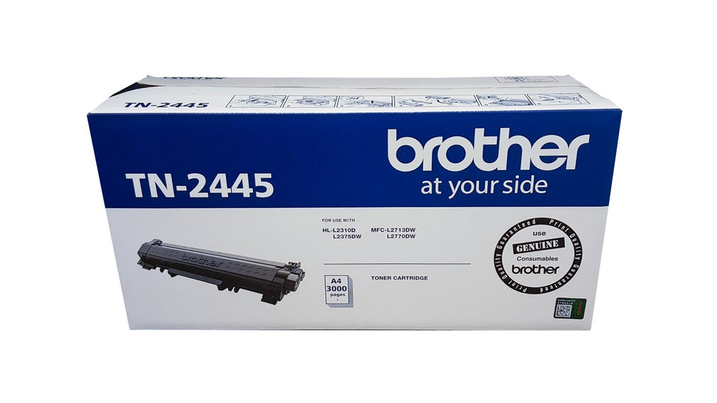 Brother Genuine TN-2445 Toner Cartridge - 3,000 pages - Out Of Ink