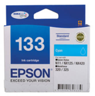 Epson T1332 (133) Cyan Ink Cartridge - 300 pages - Out Of Ink