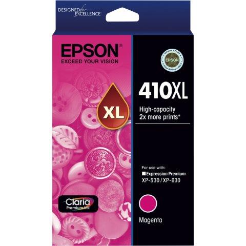 Epson 410 HY Magenta Ink Cart - Out Of Ink