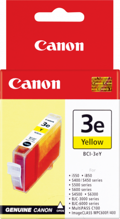 Canon BCI-3eY Yellow Ink tank - 280 pages - Out Of Ink