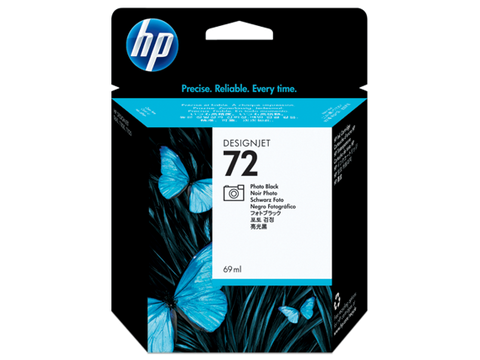 HP No.72 Photo Black Cartridge - Out Of Ink