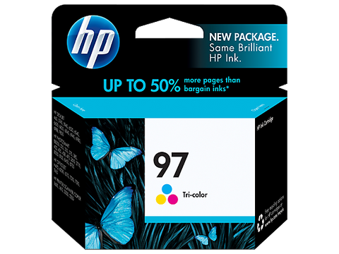 HP No.97 Colour Ink Cartridge - 14ml - 450 pages - Out Of Ink