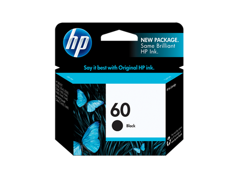 HP No.60 Black ink Cartridge - 200 pages - Out Of Ink
