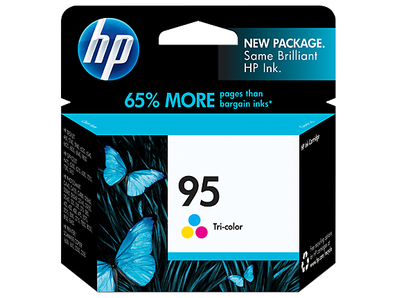HP No.95 Colour Ink Cartridge - 7ml - 260 pages - Out Of Ink