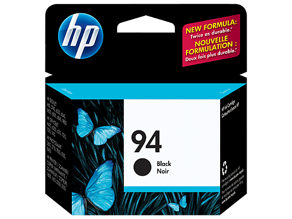 HP No.94 Black Ink Cartridge - 11ml - 450 pages - Out Of Ink
