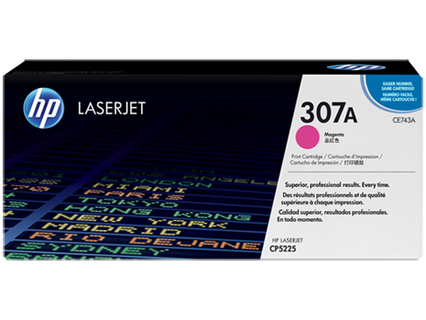 HP CE743A Magenta Toner Cartridge - 7,300 pages - Out Of Ink
