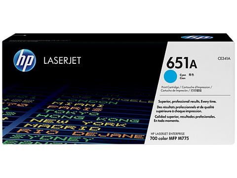 HP 651A Cyan Toner Cartridge - 16,000 pages - Out Of Ink