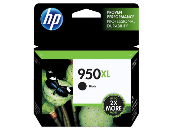 HP No.950XL Black Ink Cartridge - Out Of Ink