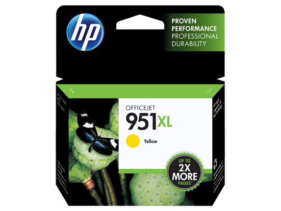 HP No.951XL Yellow Ink Cartridge - Out Of Ink
