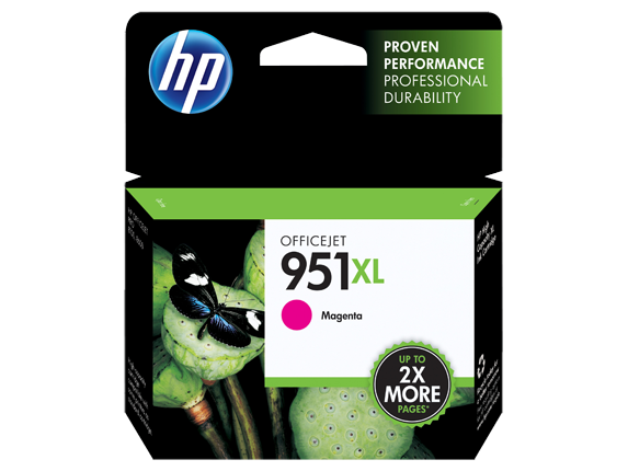 HP No.951XL Magenta Ink Cartridge - Out Of Ink