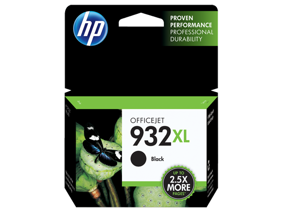 HP No.932XL Black High Yield Ink Cartridge - Out Of Ink