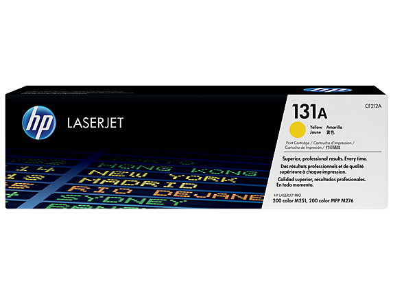HP 131A Yellow Toner Cartridge - 1,800 pages - Out Of Ink