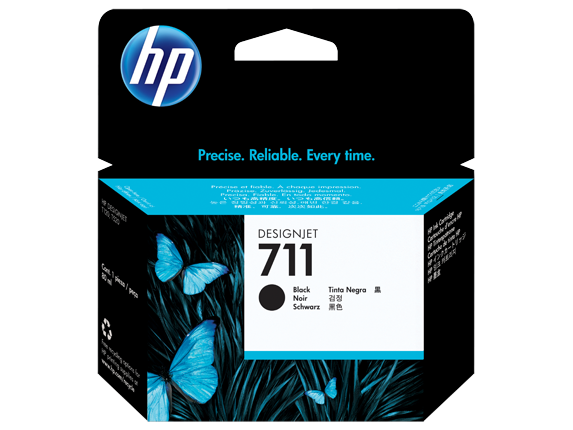 HP #711 80ml Black Ink CZ133A - Out Of Ink