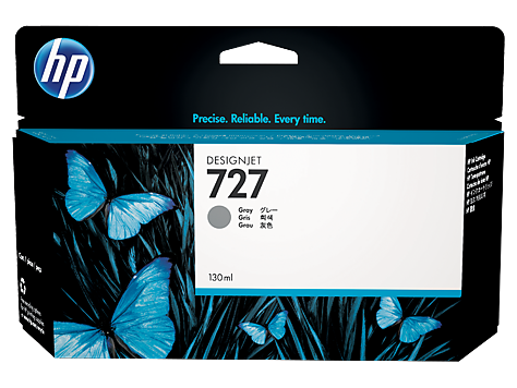 HP #727 130ml Grey Ink B3P24A - Out Of Ink