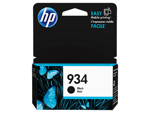 HP #934 Black Ink C2P19AA - Out Of Ink
