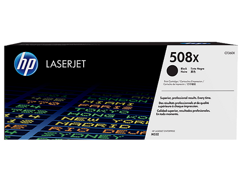 HP #508X Black Toner CF360X - Out Of Ink