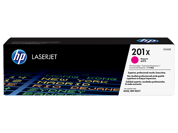 HP 201X Magenta Toner - 2,300 pages - Out Of Ink