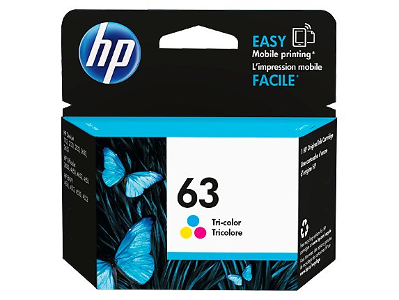 HP #63 Tri Col Ink F6U61AA - Out Of Ink