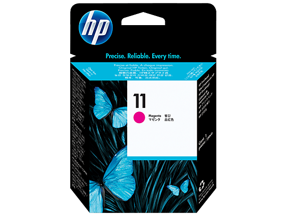 HP No.11 Magenta Print head - 24,000 pages - Out Of Ink