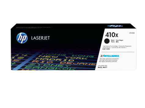 HP 410X Black Toner CF410X - 6,500 pages - Out Of Ink