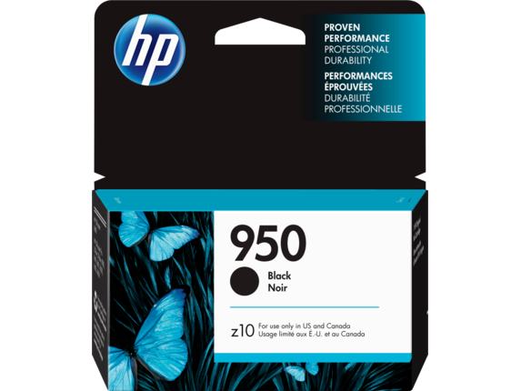 HP No.950 Black Ink Cartridge - Out Of Ink