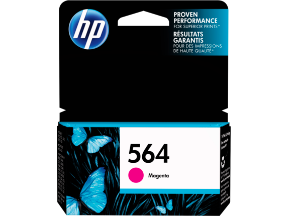 HP No.564 Magenta Ink Cartridge - 300 pages - Out Of Ink