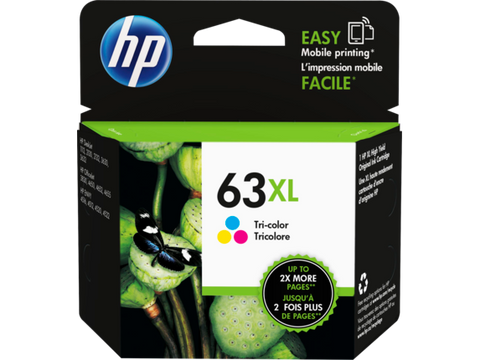 HP #63XL Tri Col Ink F6U63AA - Out Of Ink