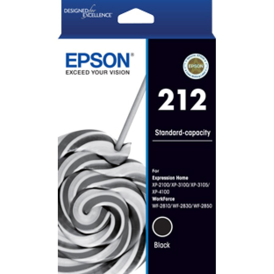 Epson 212 Black Ink Cart