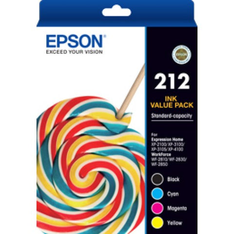 Epson 212 4 Ink Value Pack