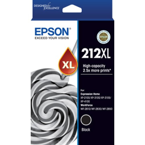 Epson 212 HY Black Ink Cart