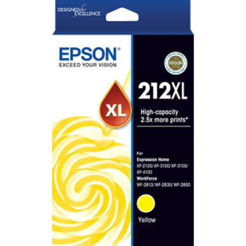 Epson 212 HY Yellow Ink Cart