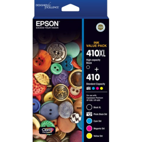 Epson 410 Ink Value Pack - Out Of Ink