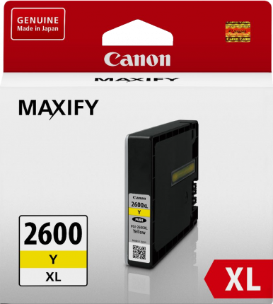 Canon PGI2600XL Yellow Ink Tank - Out Of Ink