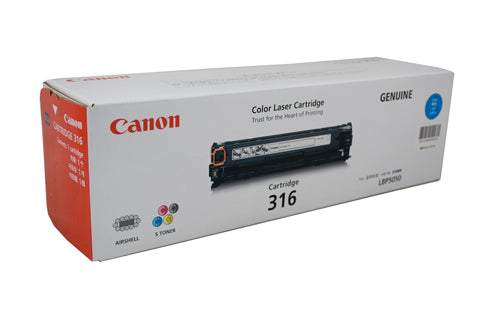 Canon LBP 5050N Cyan Toner Cartridge - 1,500 Pages - Out Of Ink