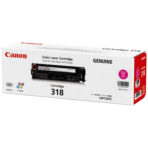 Canon CART318 Magenta Toner - 2,400 Pages - Out Of Ink