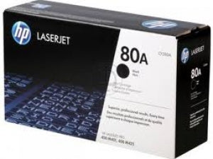 HP No. 80A Black Toner - 2,700 pages - Out Of Ink