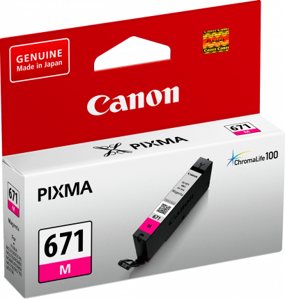 Canon CLI671 Magenta Ink Cart - Out Of Ink