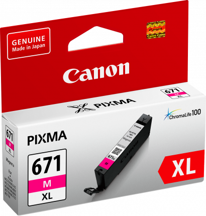 Canon CLI671XL Magenta Ink Cart - Out Of Ink