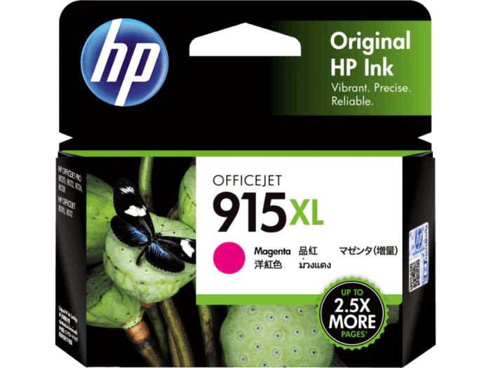 HP 915XL Magenta Original Ink 3YM20AA