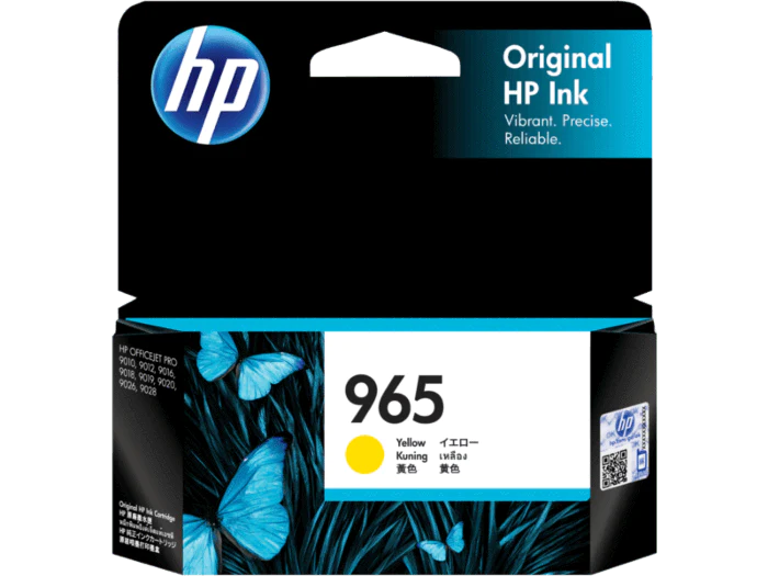 HP 965 Yellow Originl Ink 3JA79AA