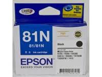 Epson T1111 (81N) Black Ink Cartridge (replaces T0811) - 480 pages - Out Of Ink